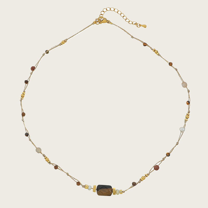 Louise Natural Stone Necklace