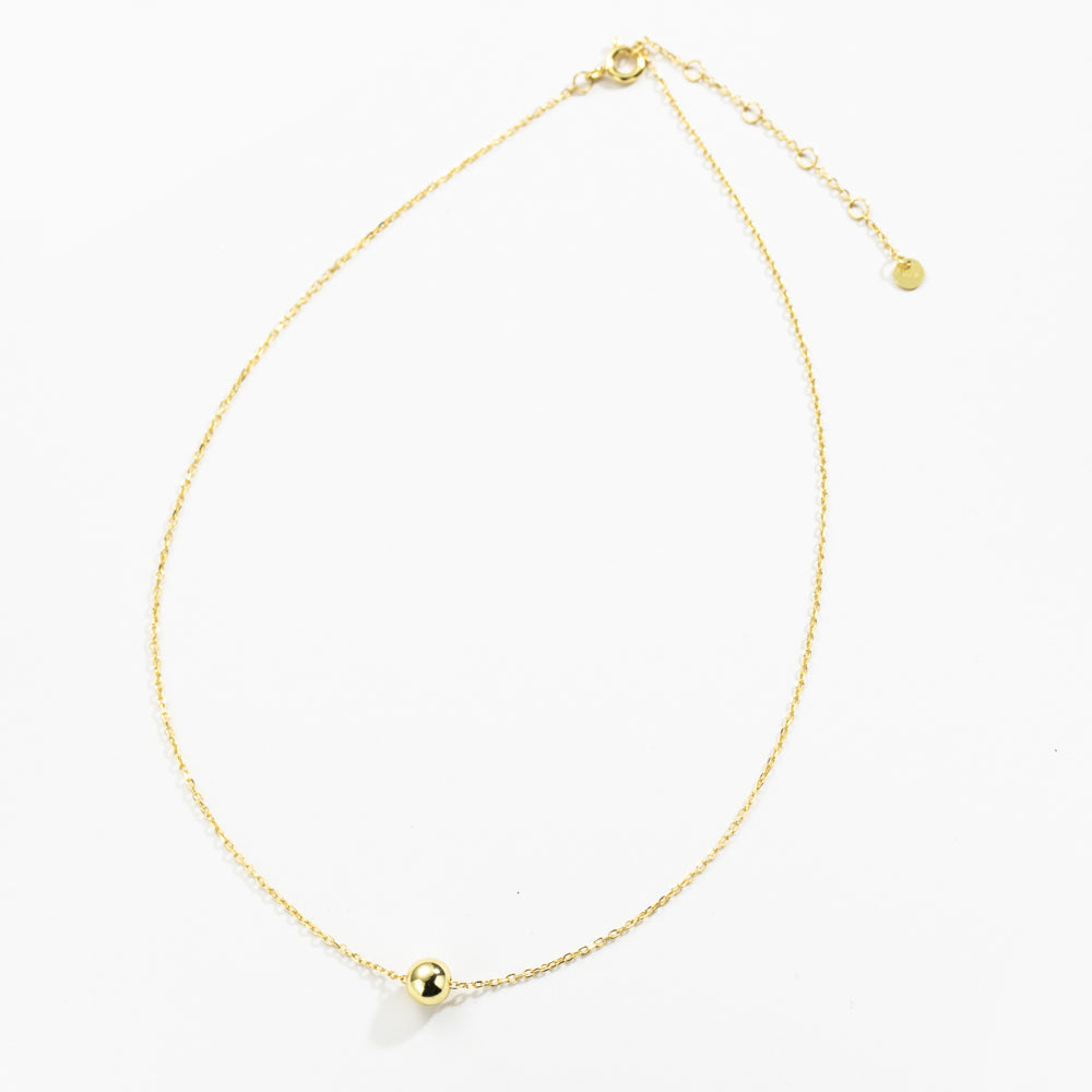 Lea Sphere Modern Necklace